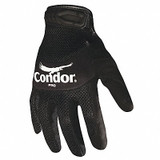 Condor Mechanics Gloves,2XL,Black,Neoprene,PR 42LA04