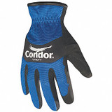 Condor Mechanics Gloves,2XL,Blu/Blk,Neoprene,PR 42LA24