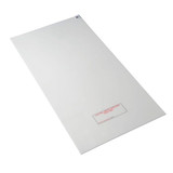 Condor Tacky Mat,White,18 x 45 In,PK4 6GPZ1