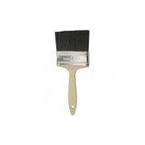 Tough Guy Paint Brush,3",Flat Sash,Polyester,Firm  10D448