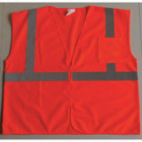 Condor U-Block Vest, Class2 Orange/Red, 3XL 53YL37