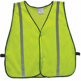 Condor Back Stp Vest, Unrated Yellow/Grn, 2/3XL 53YM02