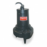 Dayton 2 HP,Sewage Ejector Pump,460VAC 4LE19