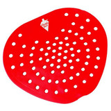 Tough Guy Urinal Screen,Triangular,Red,2.65oz,PK12 2ZXE5