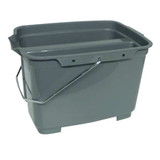 Tough Guy Bucket,Gray,4 3/4 gal 1ELK4