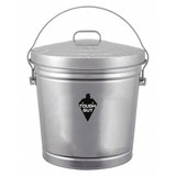 Manufacturer Varies Bucket,10 gal,Silver 2PYW5