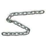 Dayton Straight Chain,Crbn Steel,20'L,2,650 lb 1DJU4