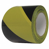 Condor Floor Tape,Black/Yellow,3 inx108 ft,Roll  3UAY3