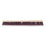 Tough Guy Push Broom Head,Threaded,36" Sweep Face 3U772