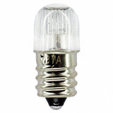 Lumapro Miniature Neon Bulb,T4,0.3W,PK10 B7A-P 10PK