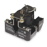 Dayton Open Power Relay,4 Pin,24VDC,SPST-NO 5YZ79