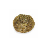 Tough Guy Scrubber,3 in L,Gold,PK6 2NTH8