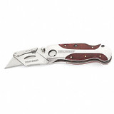 Westward Folding Knife,6-7/8 In. L,Clip Blade 1YJD8
