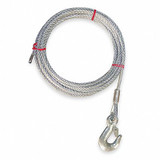 Dayton Winch Cable,GS,7/32 In. x 75 ft. 1DLJ8