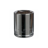 Westward Socket, Steel, Chrome, 11/16 in 5MV44