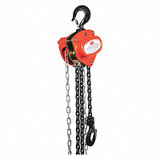 Dayton Manual Chain Hoist,2000 lb.,Lift 15 ft. 1VW56