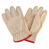 Condor Leather Gloves,Beige,L,PR 4TJZ7