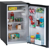 Avanti 4.4 Cu. Ft. Black Counter High Refrigerator with Separate Chiller