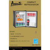 Avanti 2.4 Cu. Ft. Black Mid-Size Refrigerator