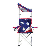 Quik Shade U.S. Flag 190T Aluminux Folding Chair 160086 885281