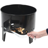 GrillPro 16 In. 400 Sq. In. Upright Traditional Water Charcoal Smoker 31816 804189