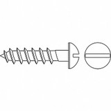 Sim Supply Rd Hd Wood Scrw,Zinc,#4,1"L,PK100  WSRI0-401000-100P