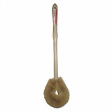 Tough Guy Toilet Brush,20 in L,Natural 3A349