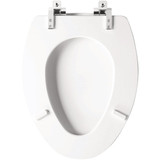 Mayfair Wht Elong Chrm Hnge Seat 126CHSLA000 406176