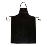 Condor Bib Apron,Universal,Black,SBR 4T295