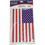 Annin 5 In. x 8 In. Magnetic American Flag 177624 Pack of 24