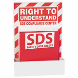 Zing GHS SDS Compliance Center,Single Station 6039