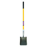 Westward Square Point Shovel,47-1/2 In. Handle 3YU83