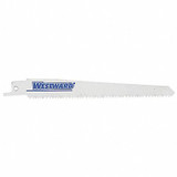 Westward Reciprocating Saw Blade,TPI 8/12,PK5 24A579