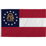 Valley Forge 3 Ft. x 5 Ft. Nylon Georgia State Flag GA3-3