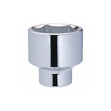 Westward Socket, Steel, Chrome, 55 mm 10E335