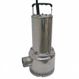 Dayton Plug-In Utility Pump, 1/3 HP, 120VAC 11C686