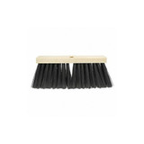 Tough Guy Floor Brush Head,Tapered,16" Sweep Face  90755