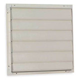 Dayton Fan Shutter,24 In,Beige Fiberglass 5C215