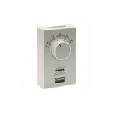 Dayton Line Volt NP Analog Tstat 1C,White,SPST 6GVX8C