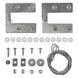 Dayton 30" Sq Steel Roof Hinge Kit 4HX79