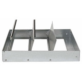 Dayton Backdraft Damper,Vert/Horiz Mtg,19 3/4Sq 3HHL6