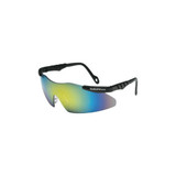 Magnum® 3G Safety Glasses, Green Mirror Polycarbonate Lens, Mirror, Black, Nylon, Universal