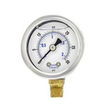 Pic Gauges Pressure Gauge,1/8 in. NPT,1-1/2in  201L-158C