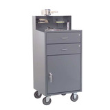 Durham Mfg Cabinet,48"x23"x20",Gray,Mbl FED-2023-95