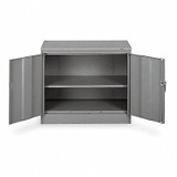 Tennsco Storage Cabinet,30"x36"x18",MdGry,2Shlv 1430 GRAY