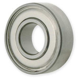Dayton Radial Ball Brg,R3,3/16in Bore,Alloy Stl 1ZGC1