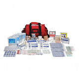 First Aid Only First Aid Kit w/House,390pcs,7.5x8",Red 720019