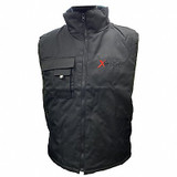 Xploro Insulated Vest,Mens,M,Black 5705-RMEDB