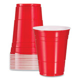 Dart® Solo Party Plastic Cold Drink Cups, 16 Oz, Red, 288/carton Y1612-0001