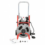 Ridgid Drain Cleaning Machine,Corded,165 RPM K-400 AF with C-45 IW